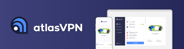 Atlas VPN bezmaksas versija
