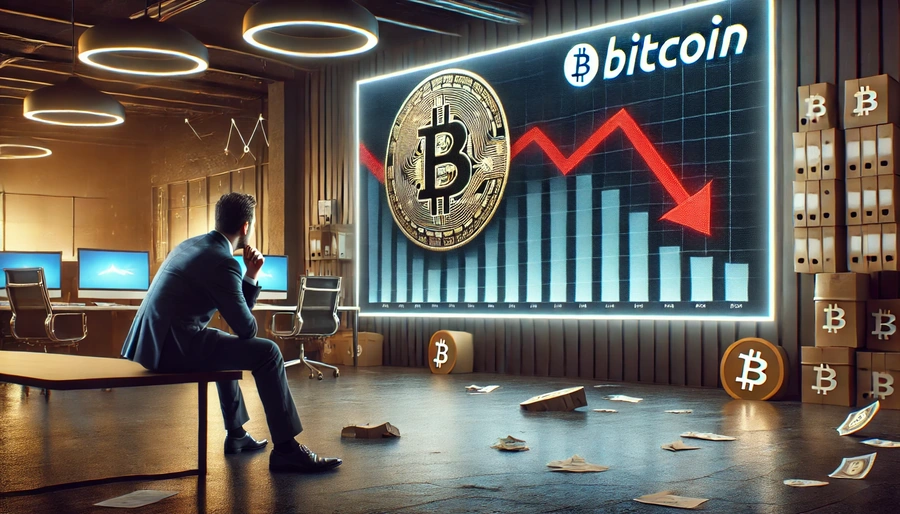 Kriptovalūtu tirgus kritums: BTC nokrīt zem $ 50K