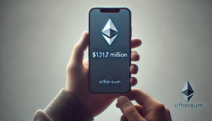 2 Gadu Ethereum Turētājs Iegūst $131.7 Miljonus