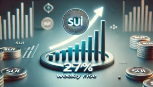 Ar 27% Nedēļas Pieaugumu, SUI Vada Kriptovalūtu Tirgu