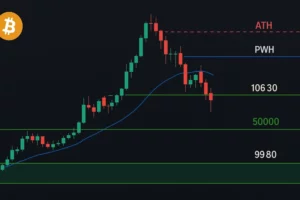BTC Garfield dienas TA no Mako Sharks