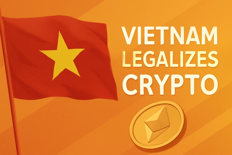 Vjetnama legalizē kriptovalūtas: jauns likums nosaka noteikumus digitālajiem aktīviem