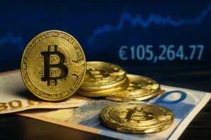 Blockchain Group palielina Bitcoin turējumus, iegādājoties 624 BTC, kopējā vērtība pārsniedz 131 miljonu eiro