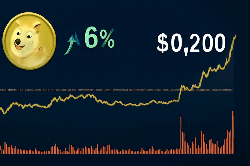 Dogecoin pieaug par 6%, ko veicina institucionālo pircēju interese